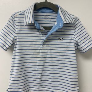 Vineyard Vines stripe performance polo 2T